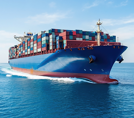 Flotte maritime dédiée au transport mondial