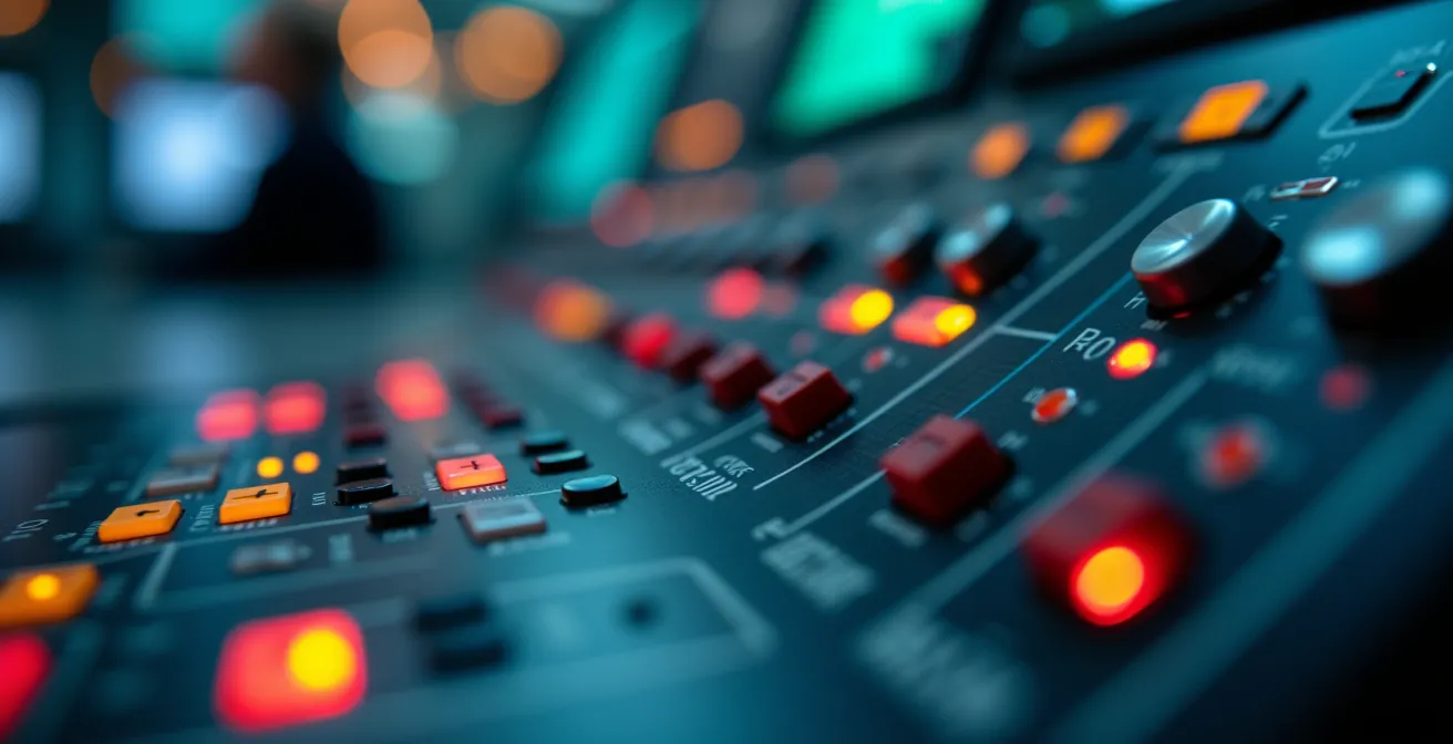 Vue macro d'un tableau de bord moderne montrant l'optimisation des trajets d'autobus avec des données en temps réel